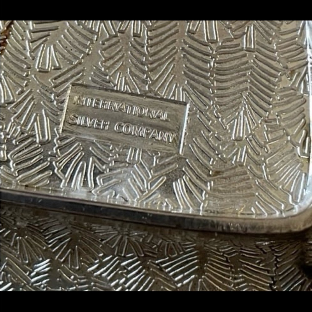 International silver company tree dish - Picture 12 of 12